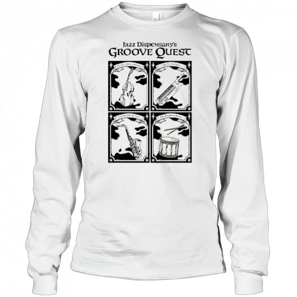 Jazz Dispensary Groove Quest T-Shirt Long Sleeved