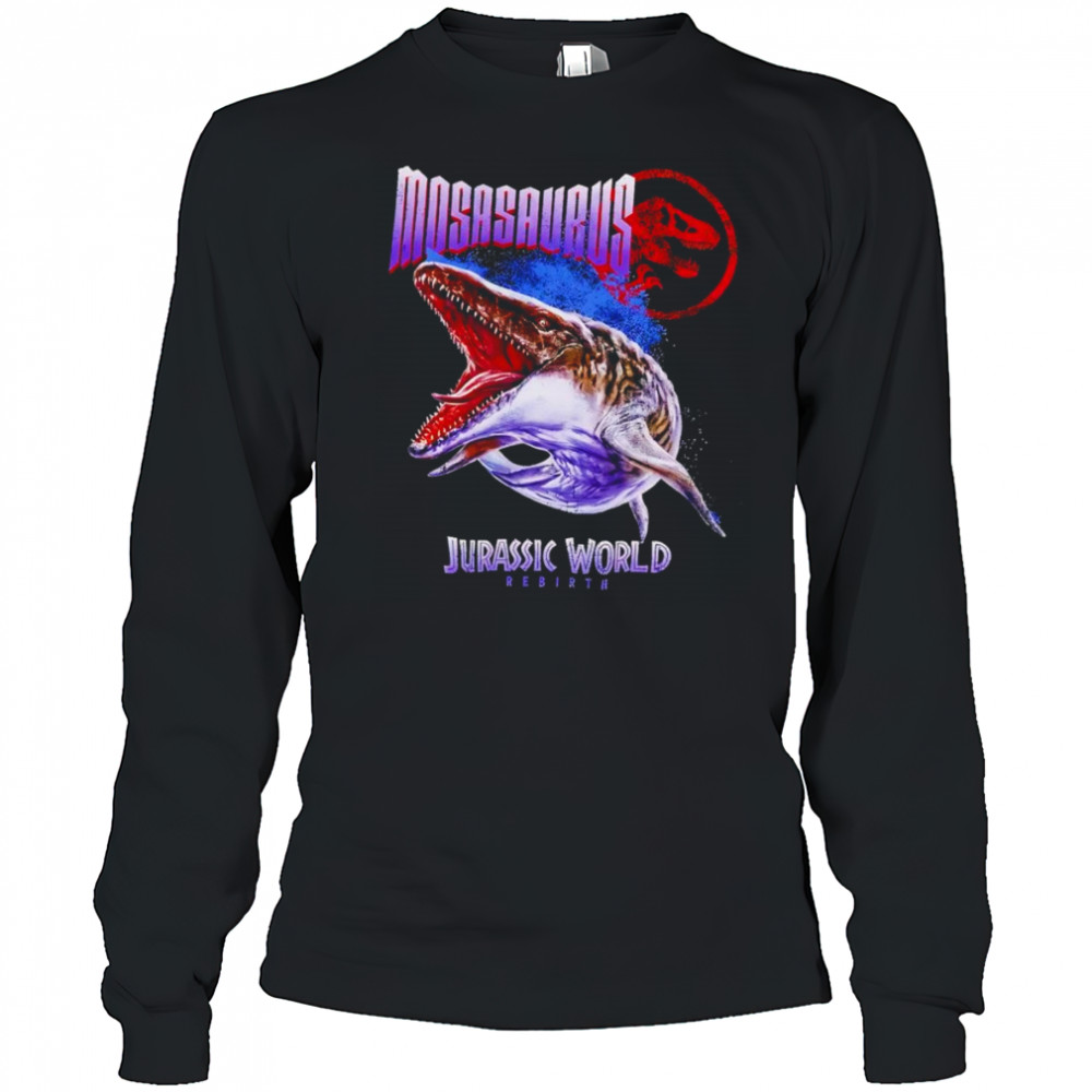 Jurassic World Rebirth Mosasaurus shirt Long Sleeved