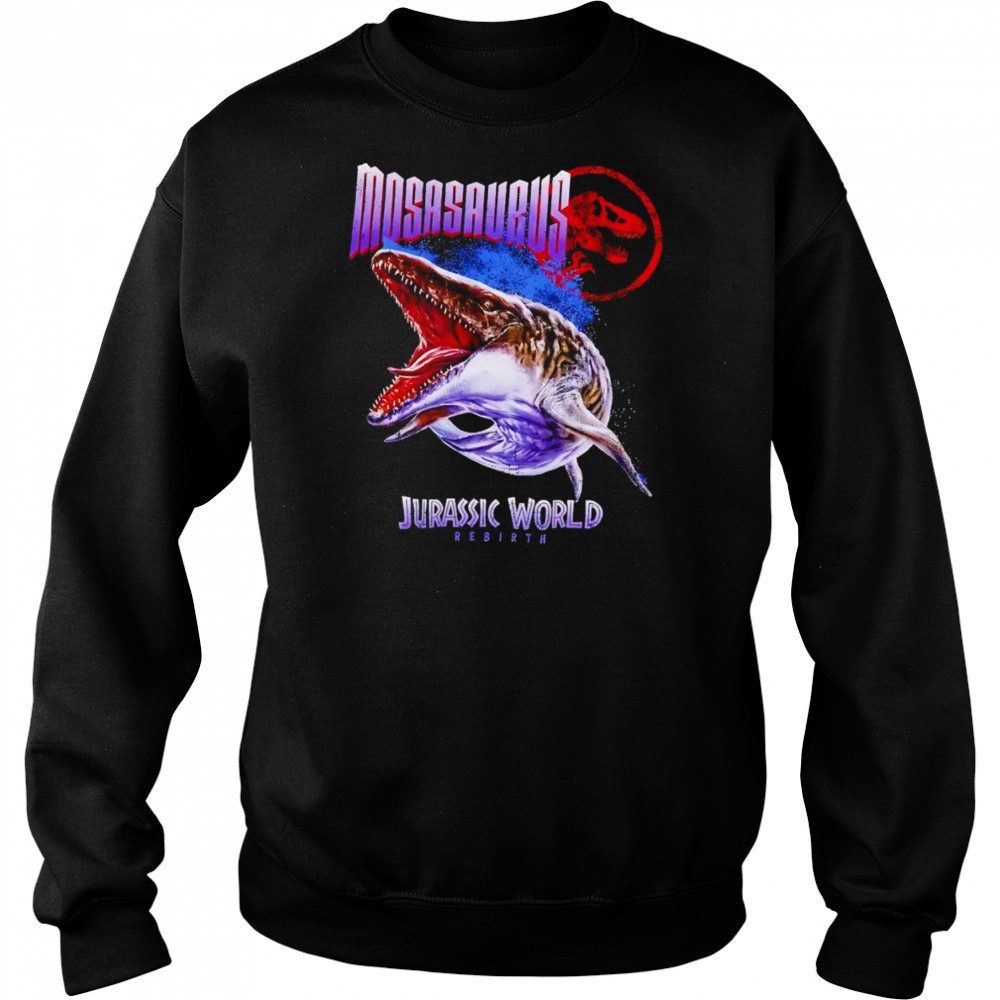 Jurassic World Rebirth Mosasaurus shirt Hoodie