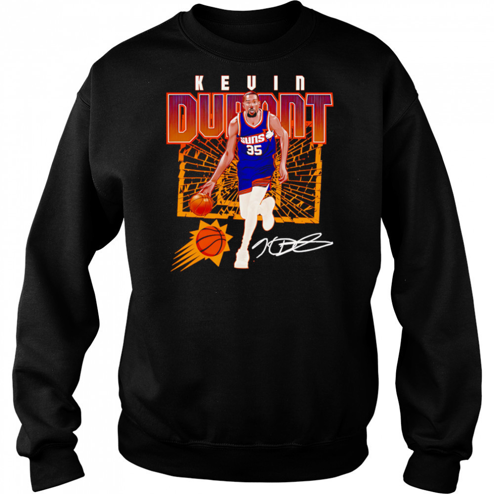 Kevin Durant Phoenix Suns Shattered shirt Hoodie