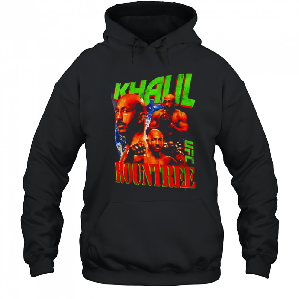 Khalil Rountree Jr. UFC Fighter T-Shirt Hoodie