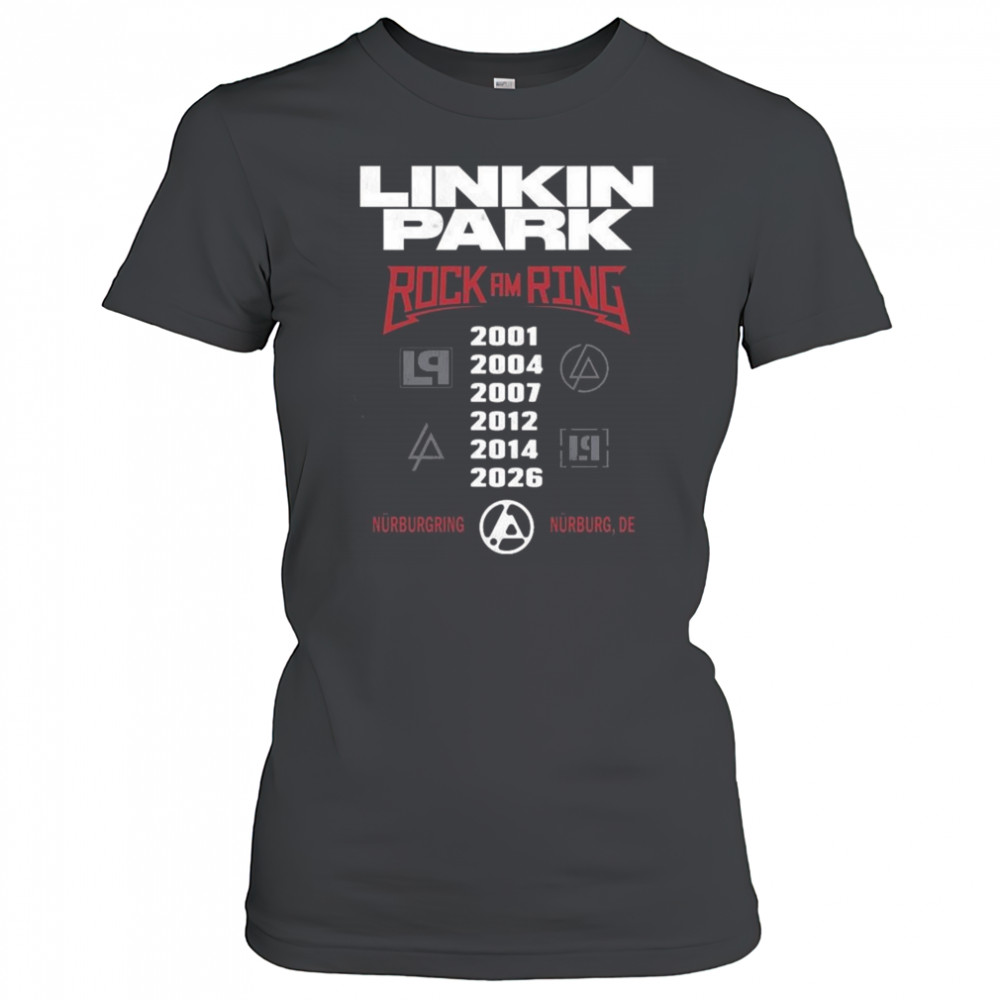 Linkin Park Exclusive In Rock Am Ring At Nürburgring In Nurburg Germany On June 5th 7th 2026 Shirt Women's T-shirt
