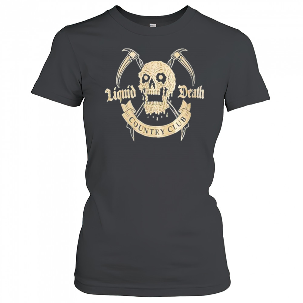Liquid Death Country Club Death T-shirt Women's T-shirt
