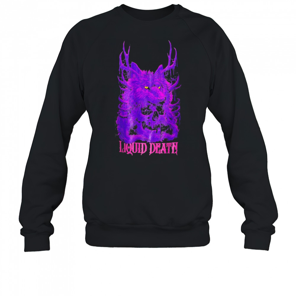 Liquid Death Deathwolf T-shirt Sweatshirt