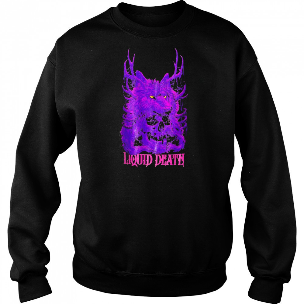 Liquid Death Deathwolf T-shirt Hoodie