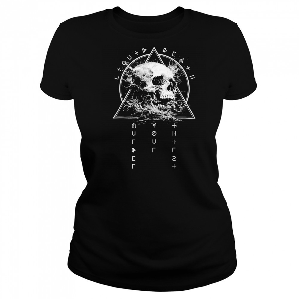 Liquid Death Doominati Skull T-shirt Women's T-shirt