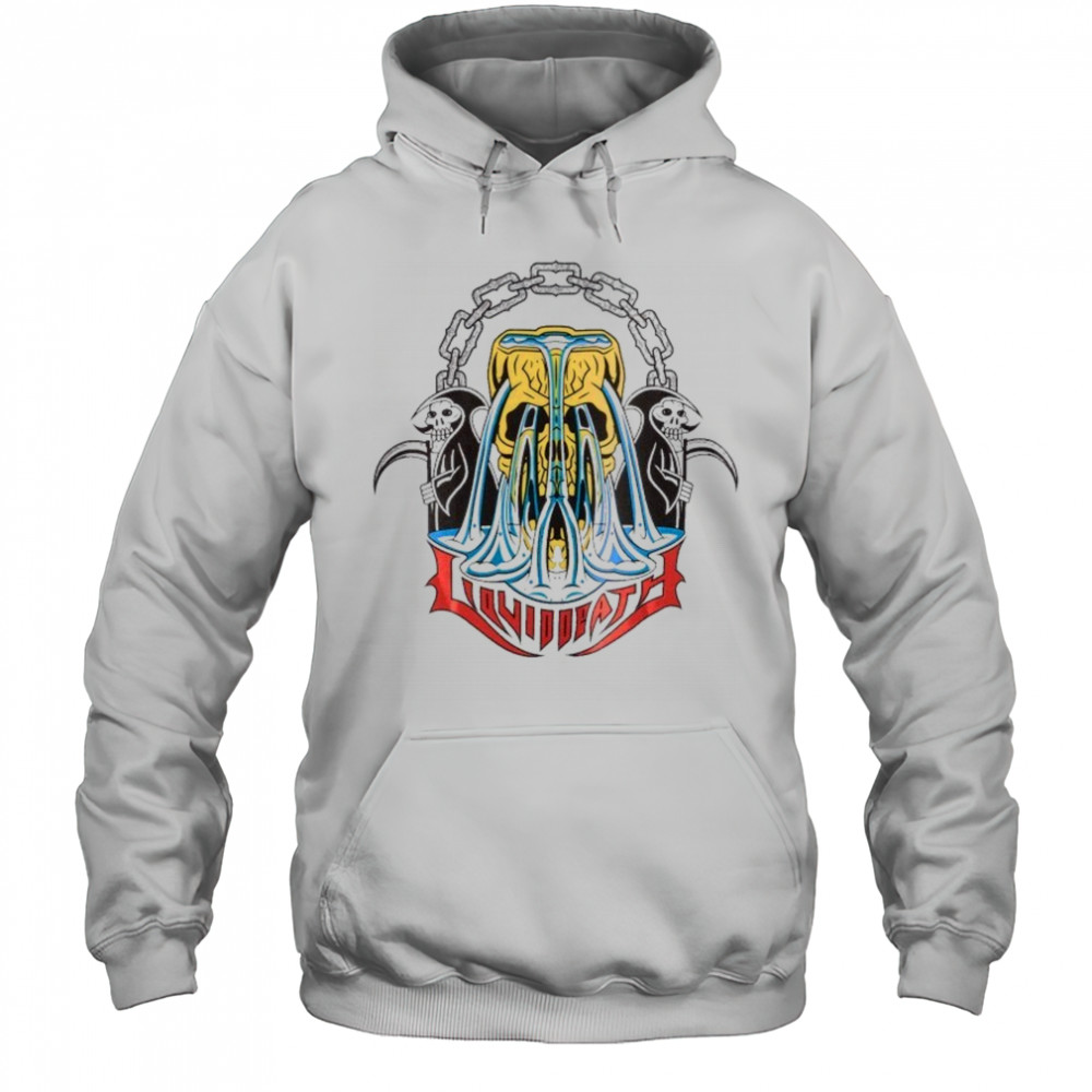 Liquid Death Double Death T-shirt Hoodie
