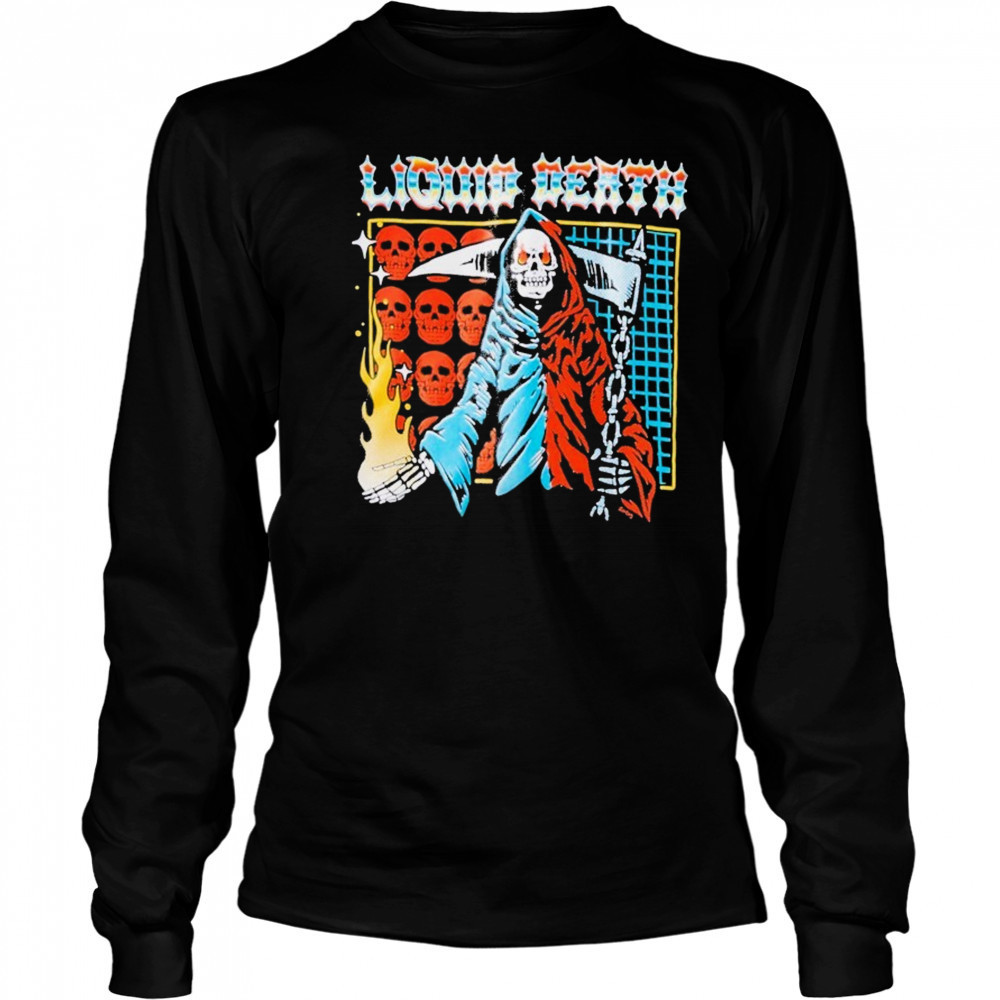 Liquid Death Future Death T-shirt Long Sleeved