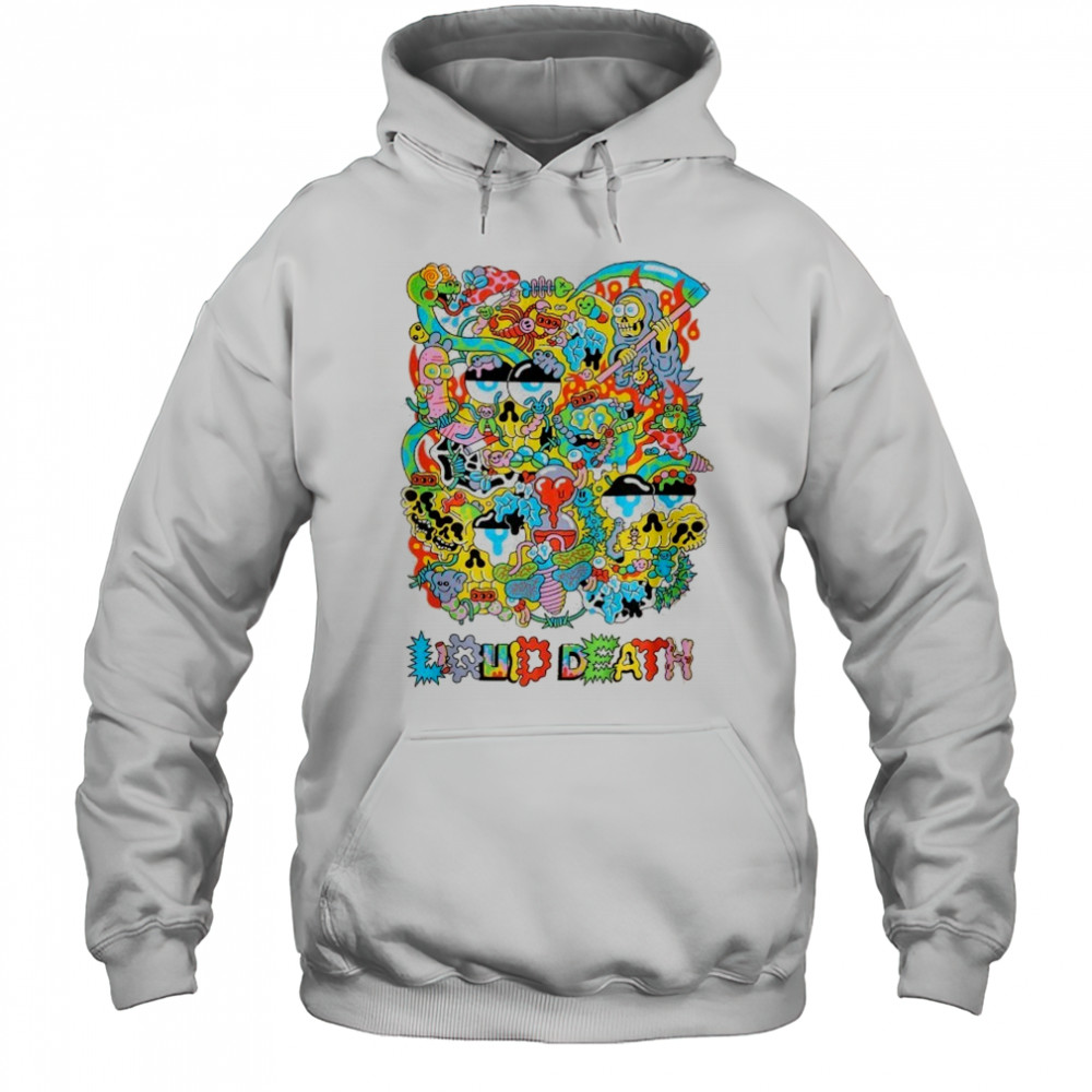 Liquid Death Happy Death Time T-shirt Hoodie