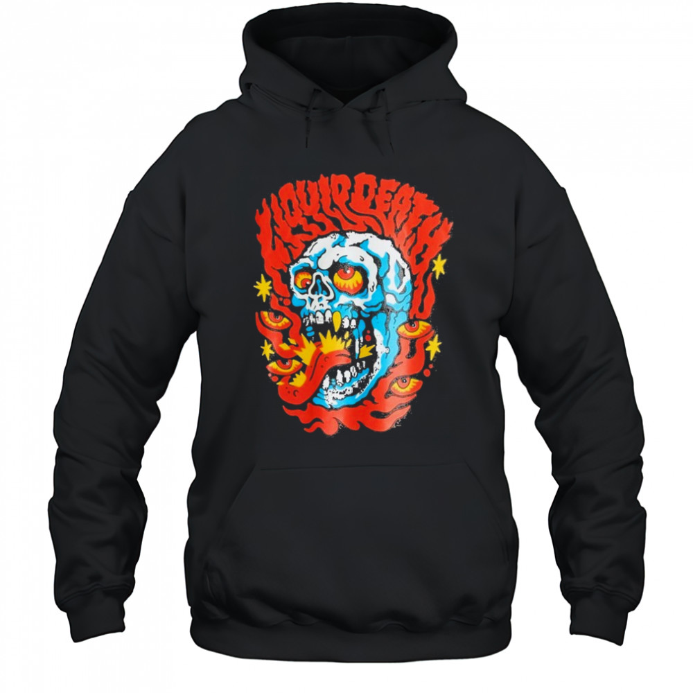 Liquid Death Melter Skelter T-shirt Hoodie