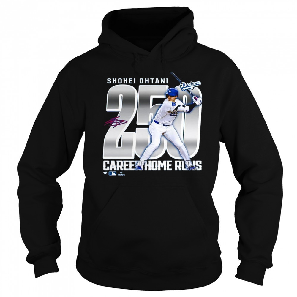Los Angeles Dodgers Shohei Ohtani 250 Career Home Runs Shirt Sweatshirt