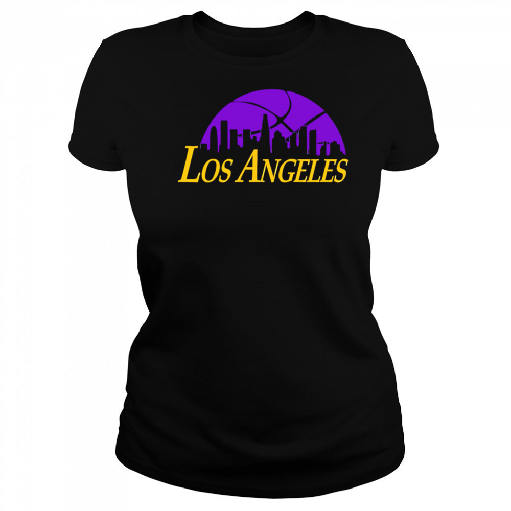 Los Angeles Lakers Cityscape Skyline style 2025 shirt Women's T-shirt