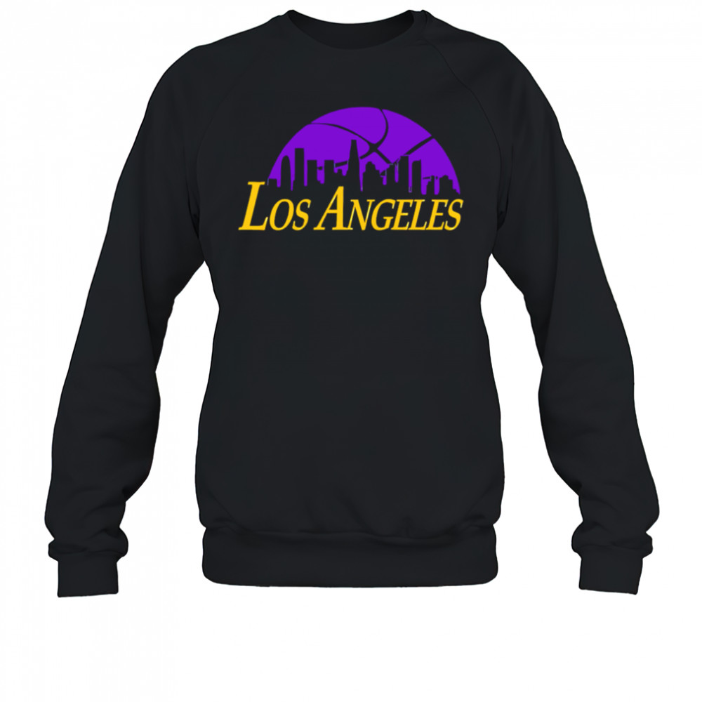 Los Angeles Lakers Cityscape Skyline style 2025 shirt Sweatshirt