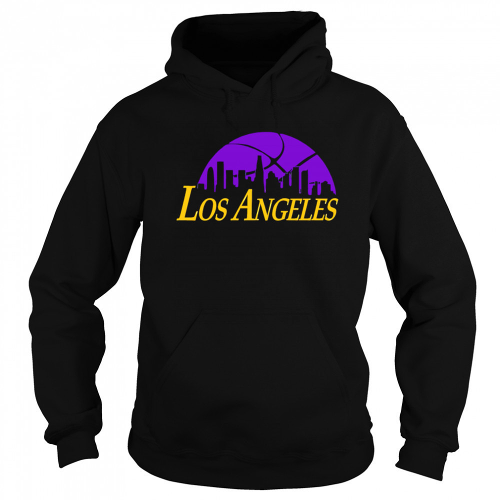 Los Angeles Lakers Cityscape Skyline style 2025 shirt Hoodie