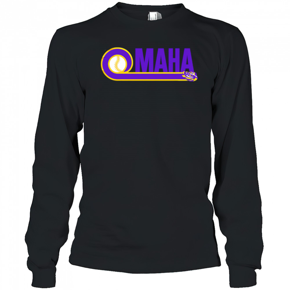 LSU Tigers OMAHA College World Series 2025 shirt Long Sleeved