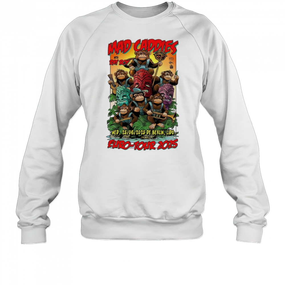 Mad Caddies x Rat Boy Lido Berlin Poster June 25 2025 Shirt Sweatshirt
