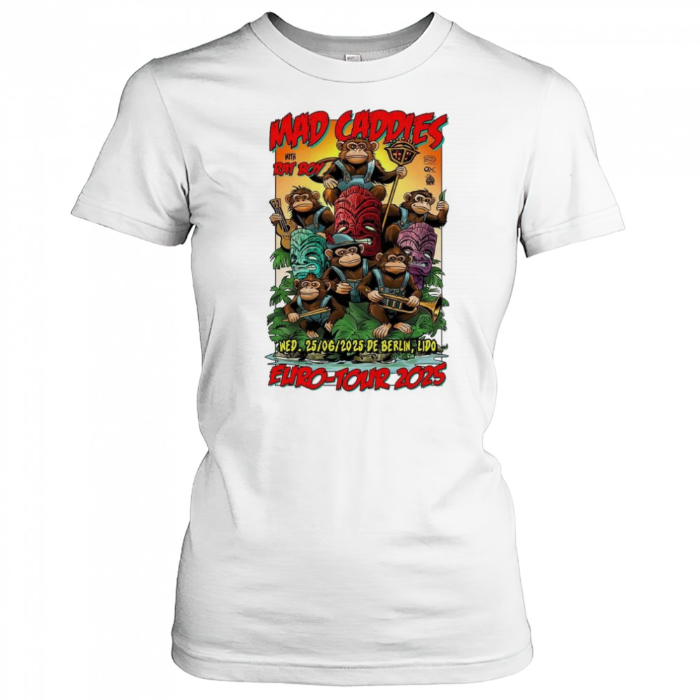 Mad Caddies x Rat Boy Lido Berlin Poster June 25 2025 Shirt Women's T-shirt