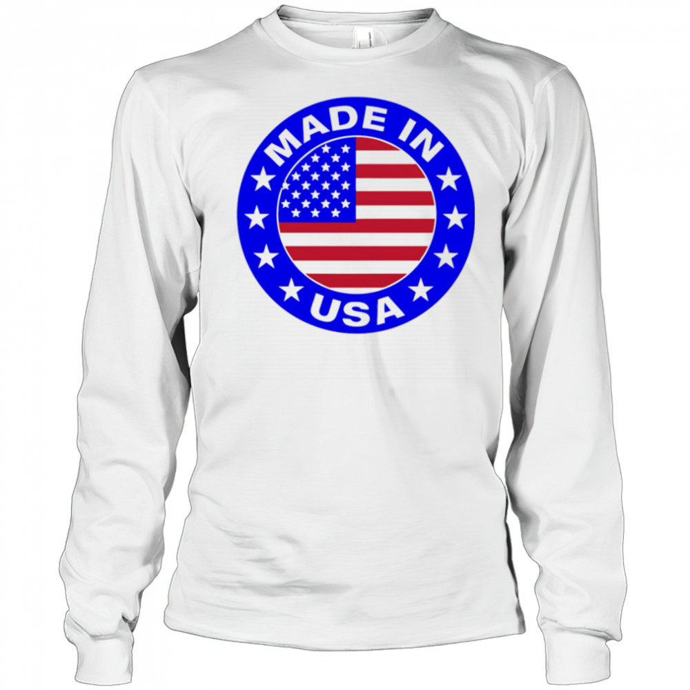 Made In The USA Badge shirt Long Sleeved