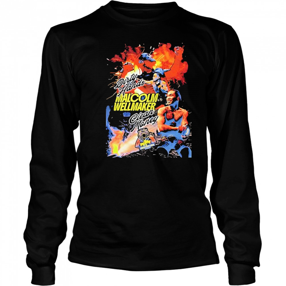 Malcolm Wellmaker UFC T-Shirt Long Sleeved