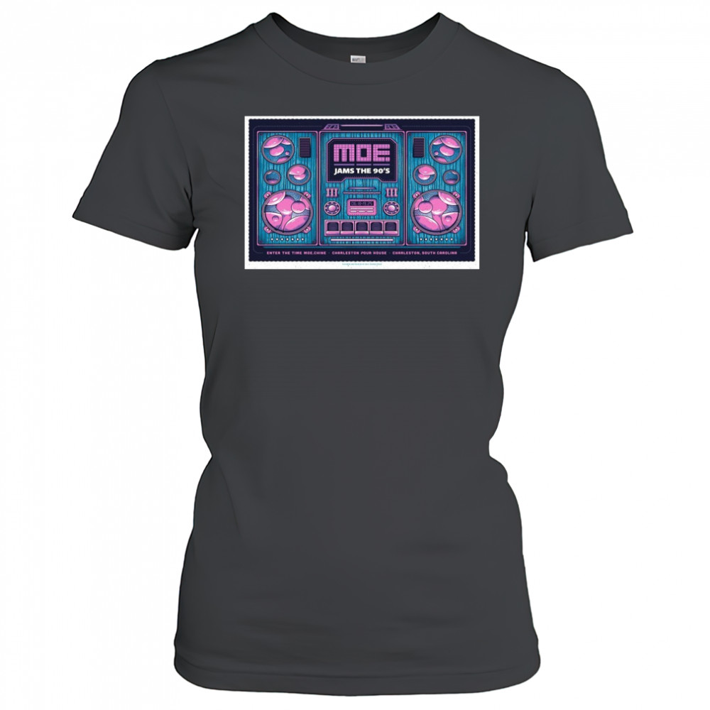 MOE. On June 18 2025 Charleston Pour House Show Poster T-Shirt Women's T-shirt