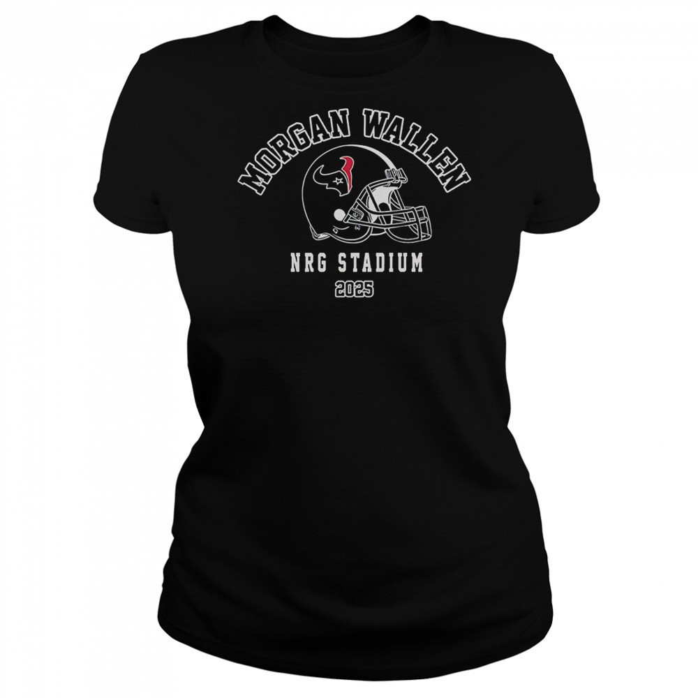 Morgan Wallen X Houston Texans NRG Stadium 2025 Tour T-Shirt Women's T-shirt
