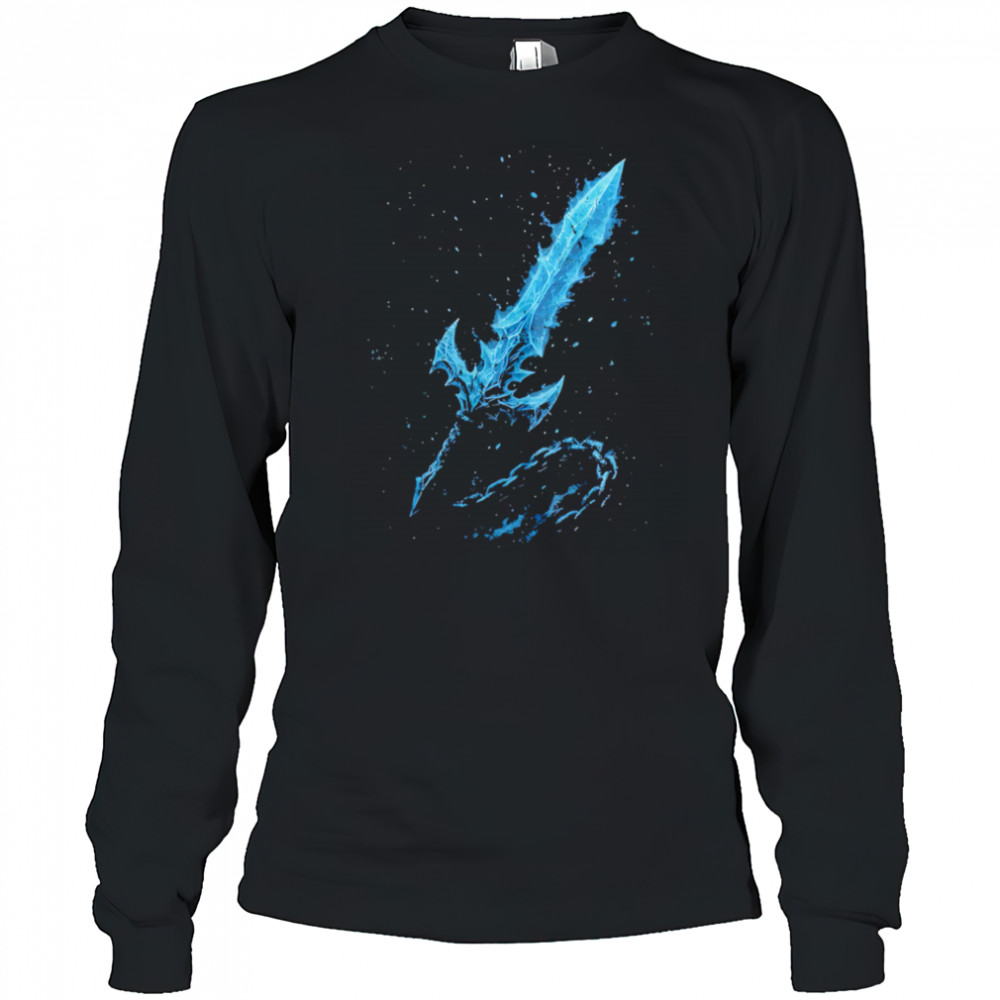 Mortal Kombat sword retro shirt Long Sleeved