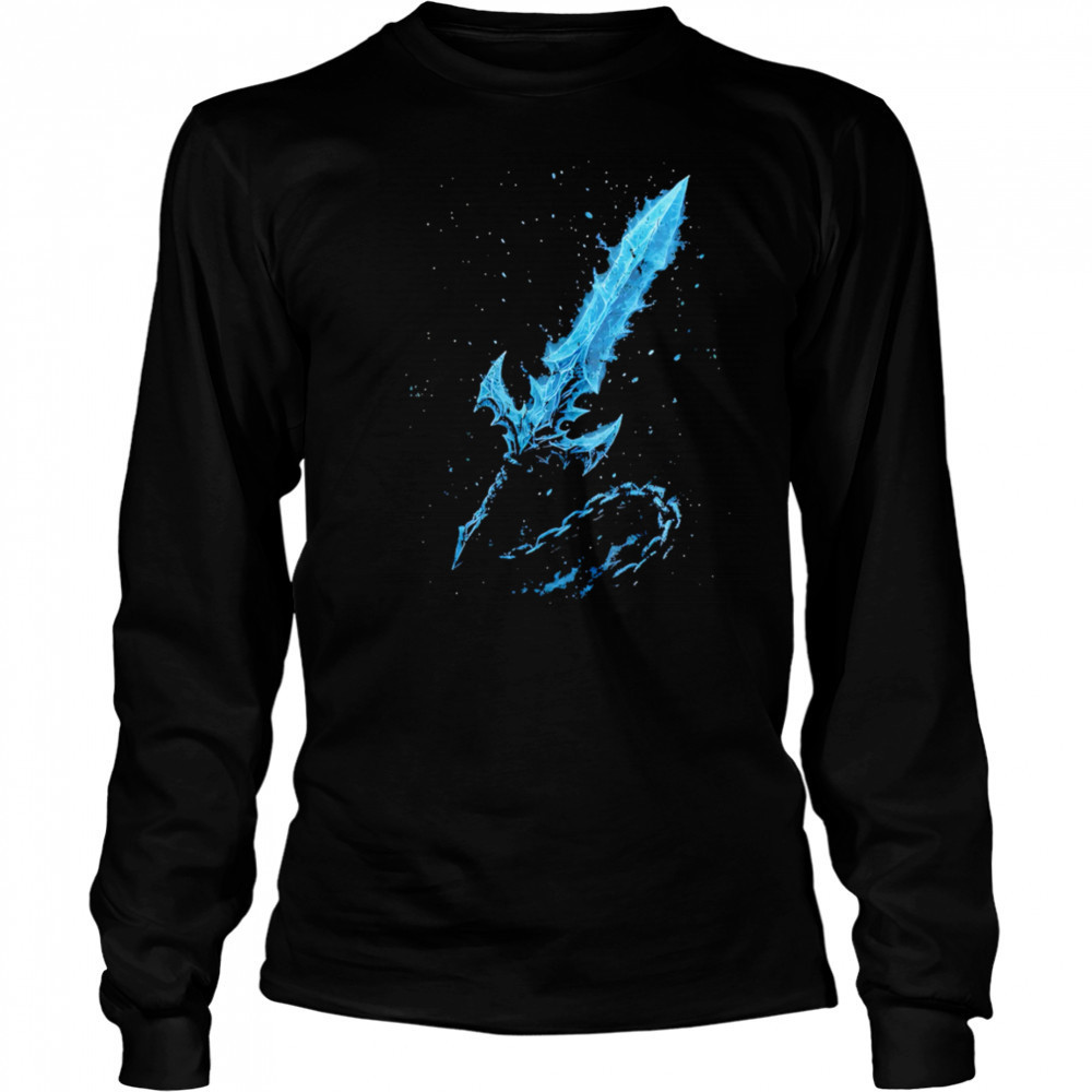 Mortal Kombat sword retro shirt Long Sleeved