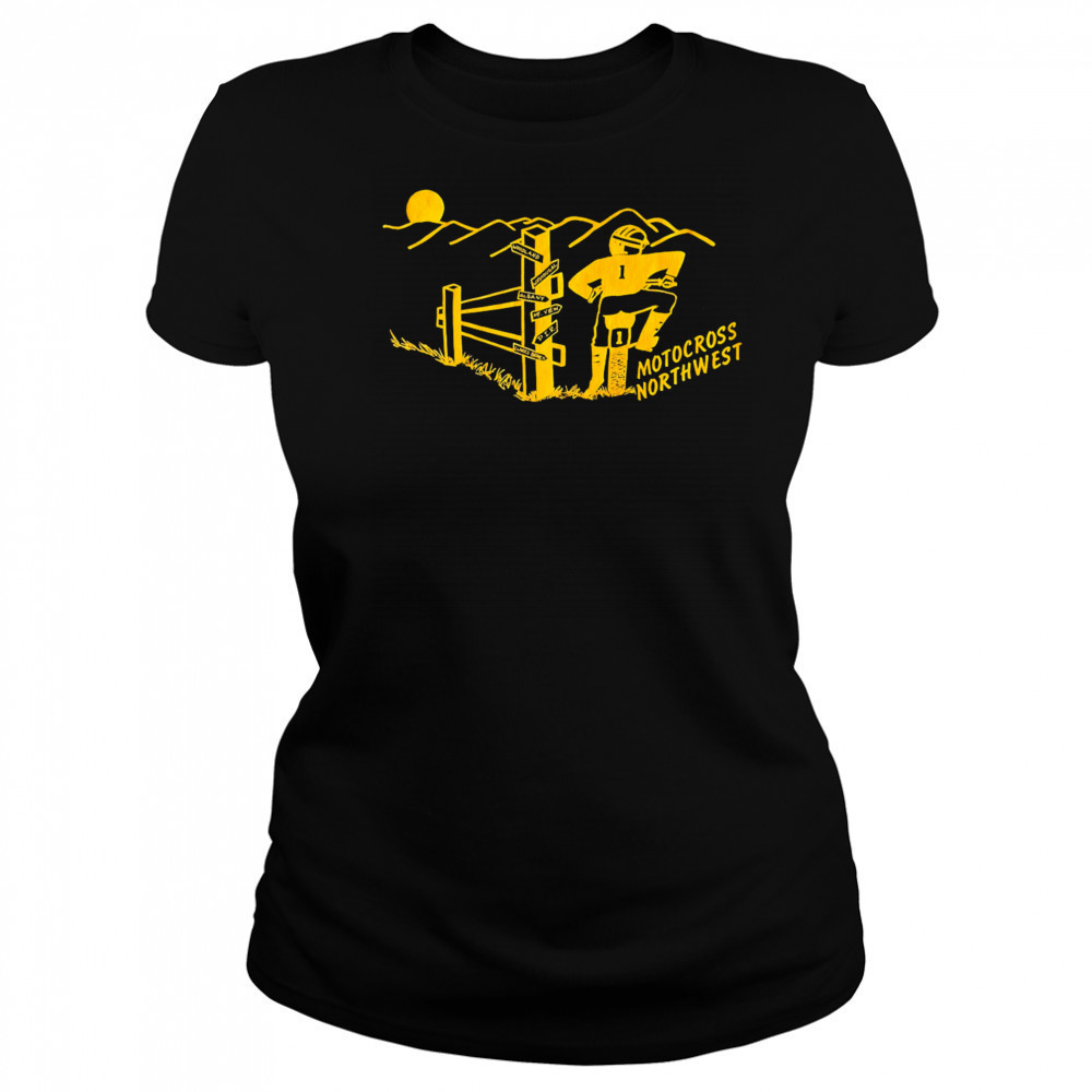 Motocross Northwest vintage 90s shirt Women's T-shirt