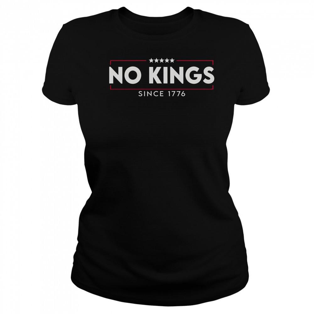 No Kings Since 1776 Simple Logo T-Shirt Women's T-shirt