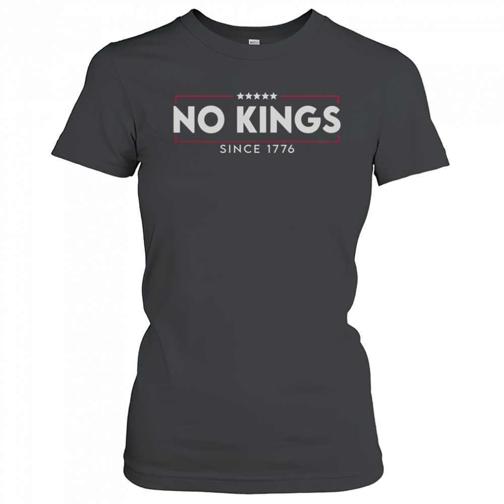 No Kings Since 1776 Simple Logo T-Shirt Women's T-shirt