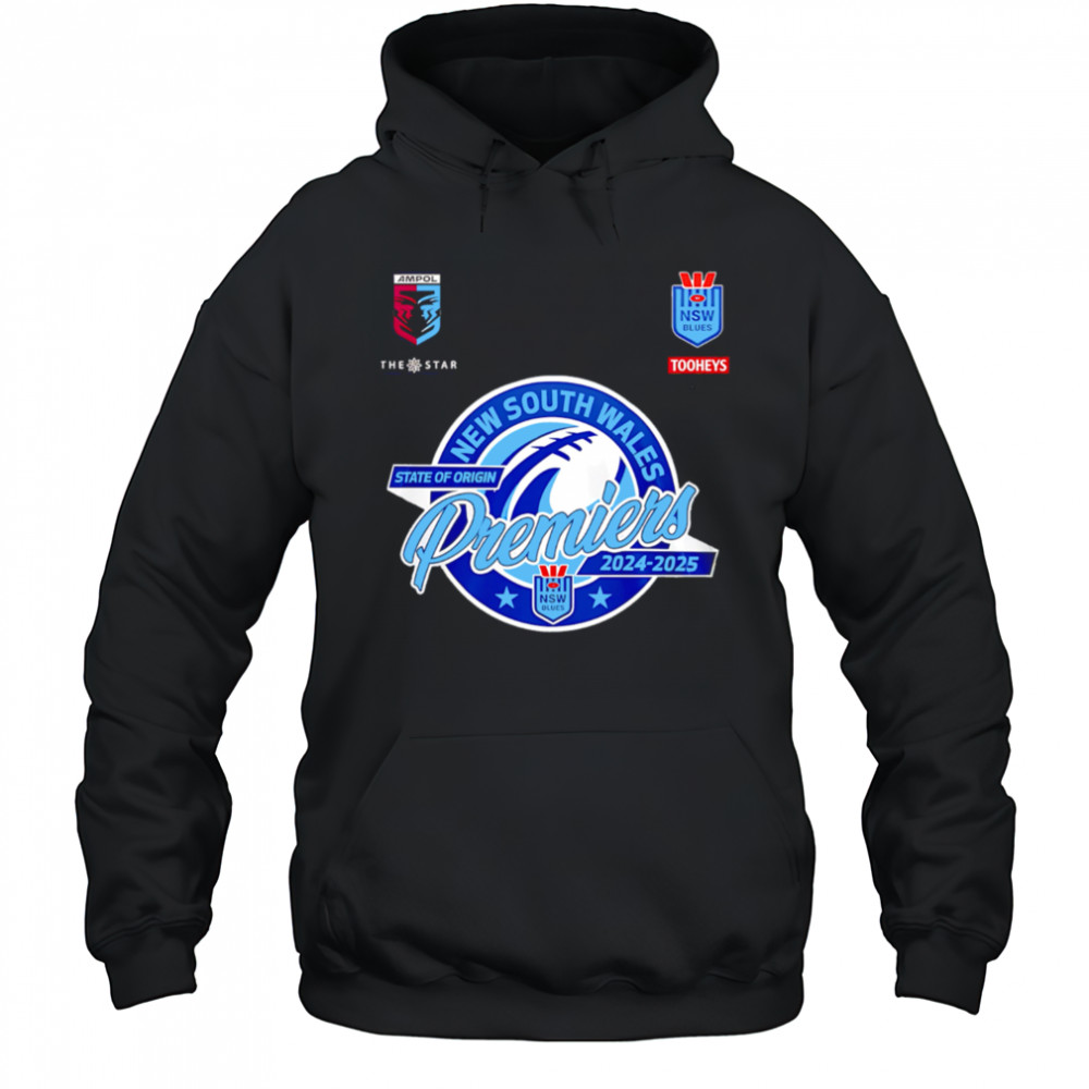 NSW Blues 2025 Premiers State Of Origin shirt Hoodie