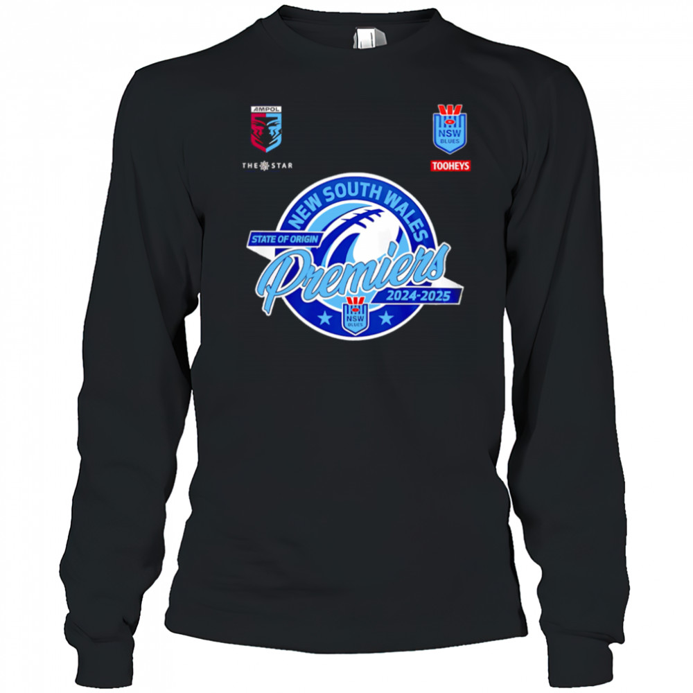NSW Blues 2025 Premiers State Of Origin shirt Long Sleeved
