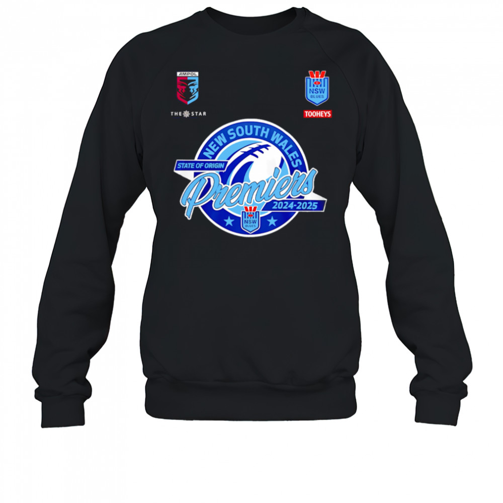 NSW Blues 2025 Premiers State Of Origin shirt Sweatshirt