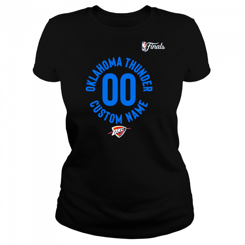 Oklahoma City Thunder Circle NBA Finals 00 shirt Women's T-shirt