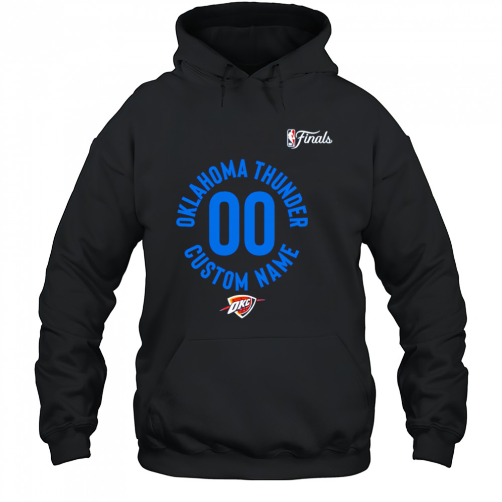 Oklahoma City Thunder Circle NBA Finals 00 shirt Hoodie