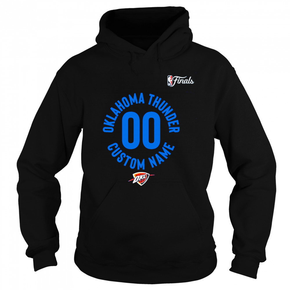 Oklahoma City Thunder Circle NBA Finals 00 shirt Hoodie