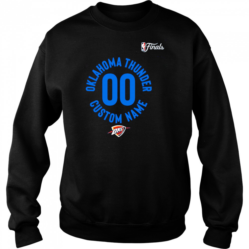 Oklahoma City Thunder Circle NBA Finals 00 shirt Sweatshirt