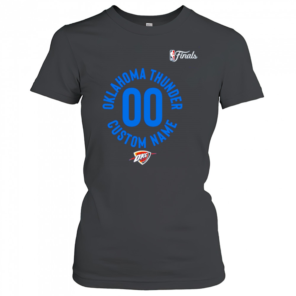 Oklahoma City Thunder Circle NBA Finals 00 shirt Women's T-shirt