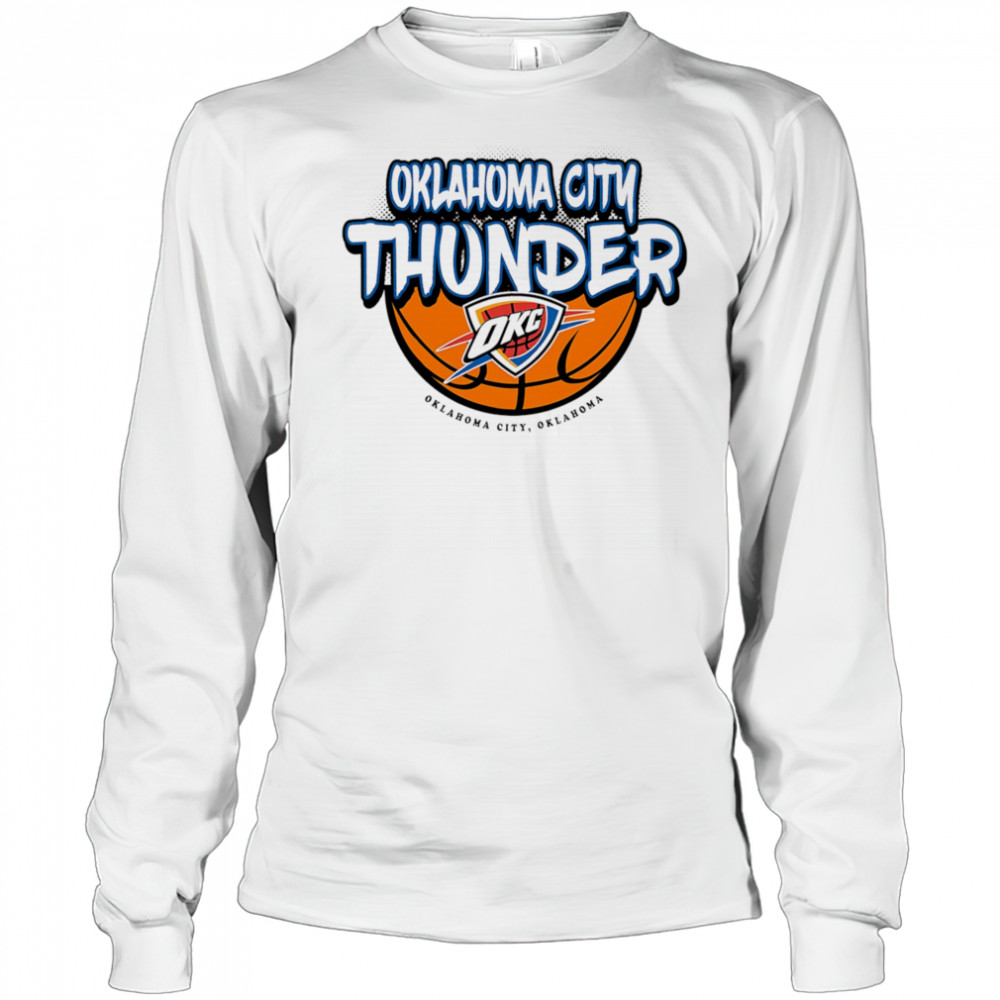 Oklahoma City Thunder Heather style 2025 shirt Long Sleeved