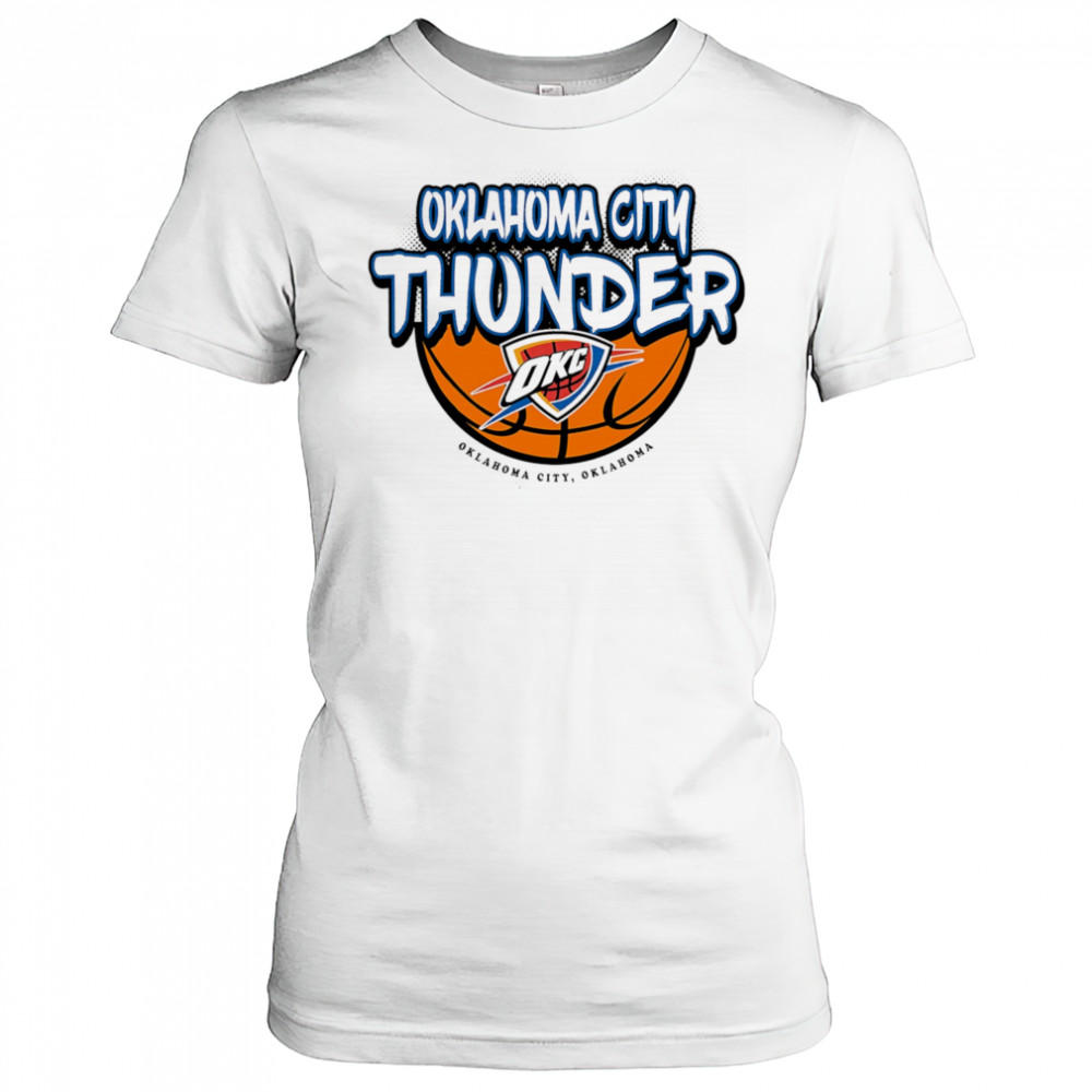 Oklahoma City Thunder Heather style 2025 shirt Women's T-shirt