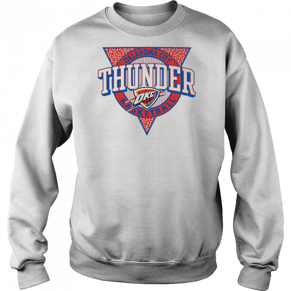 Oklahoma City Thunder style logo shirt Hoodie