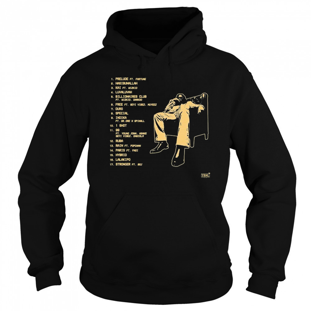 Olamide Olamidé Album Sofa T-Shirt Hoodie