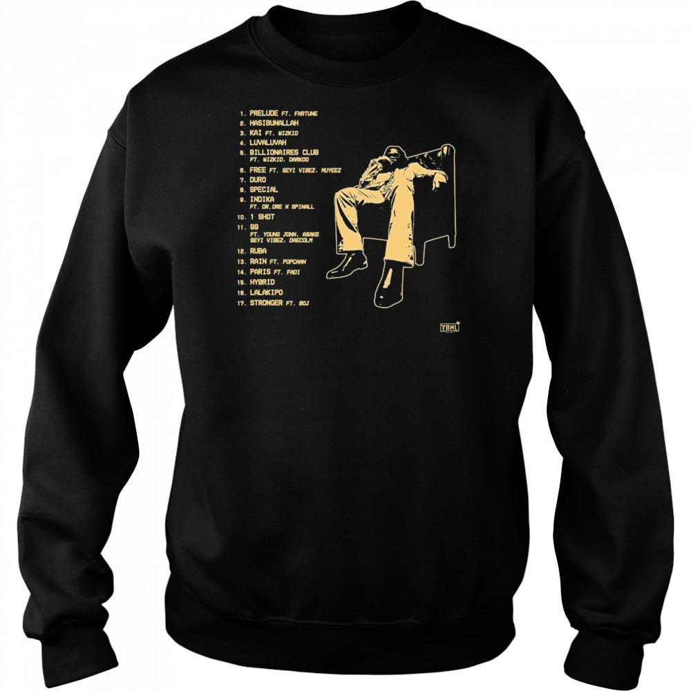 Olamide Olamidé Album Sofa T-Shirt Sweatshirt