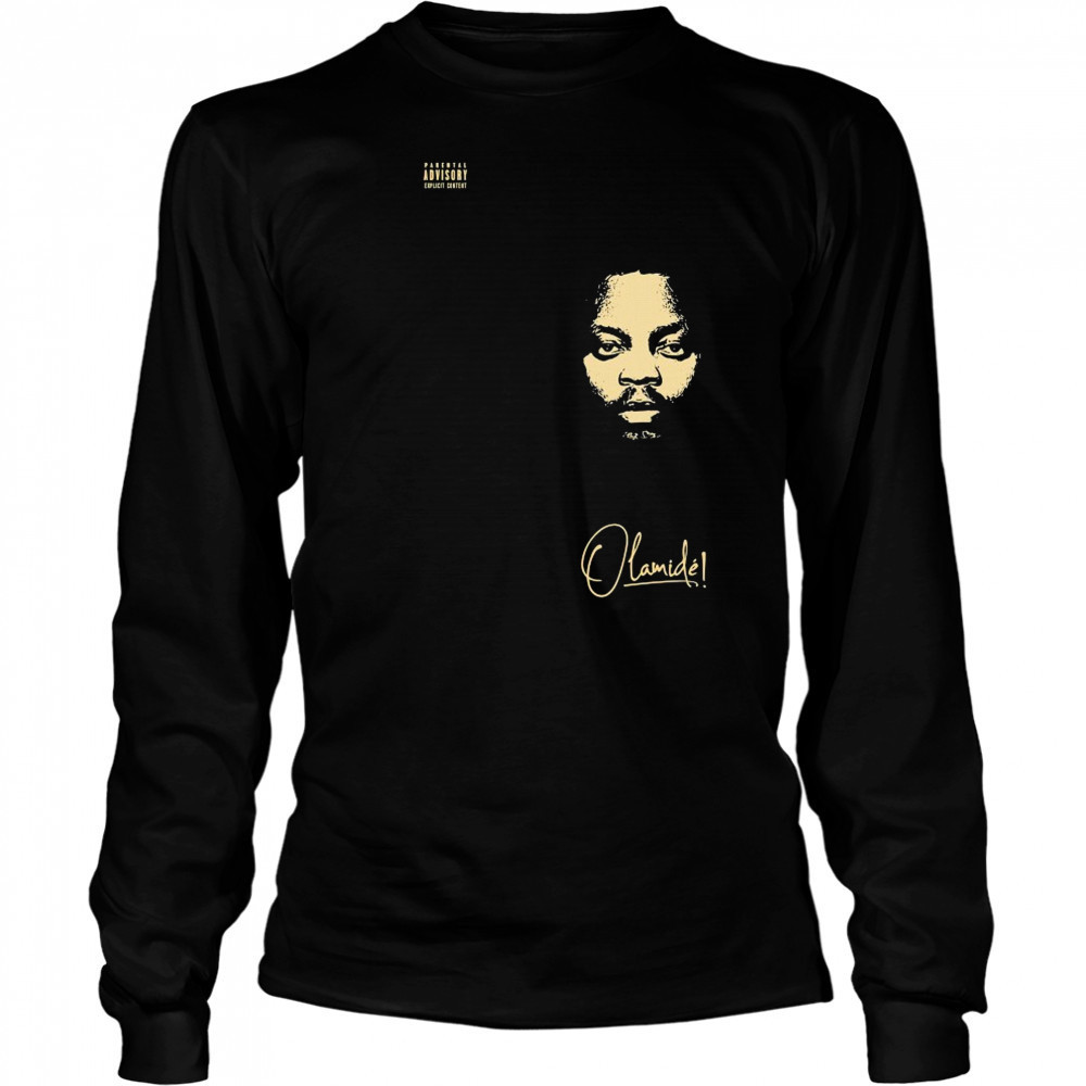 Olamide Olamidé Face Album T-Shirt Long Sleeved