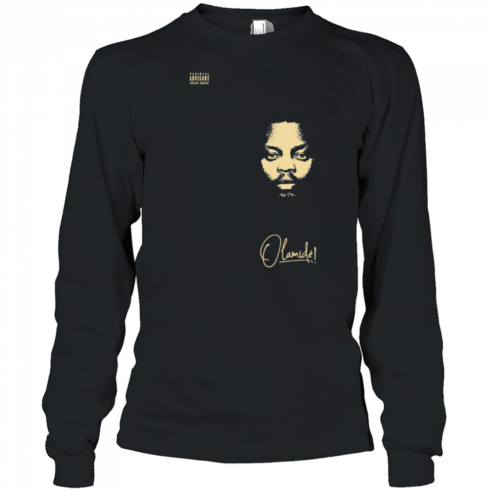 Olamide Olamidé Face Album T-Shirt Long Sleeved