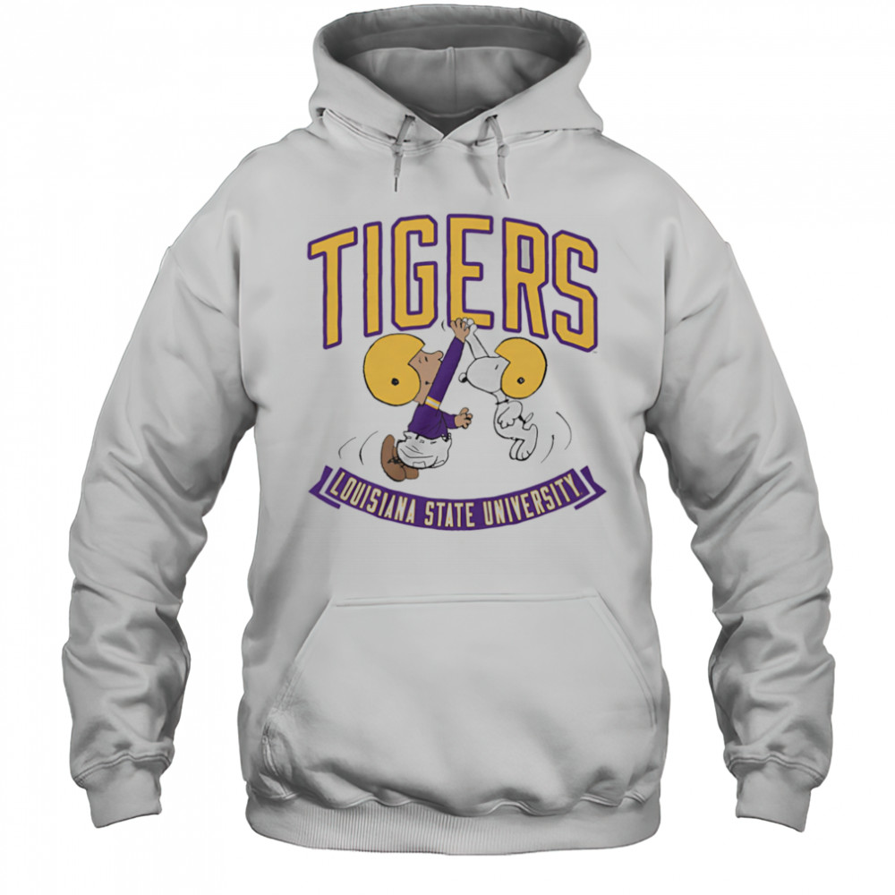 Peanuts x LSU football shirt Hoodie