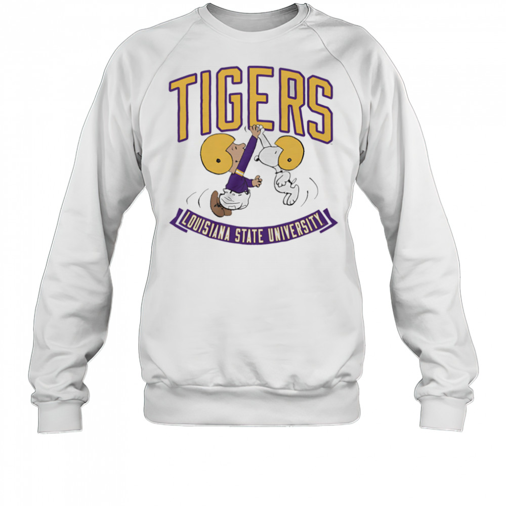 Peanuts x LSU football shirt Sweatshirt