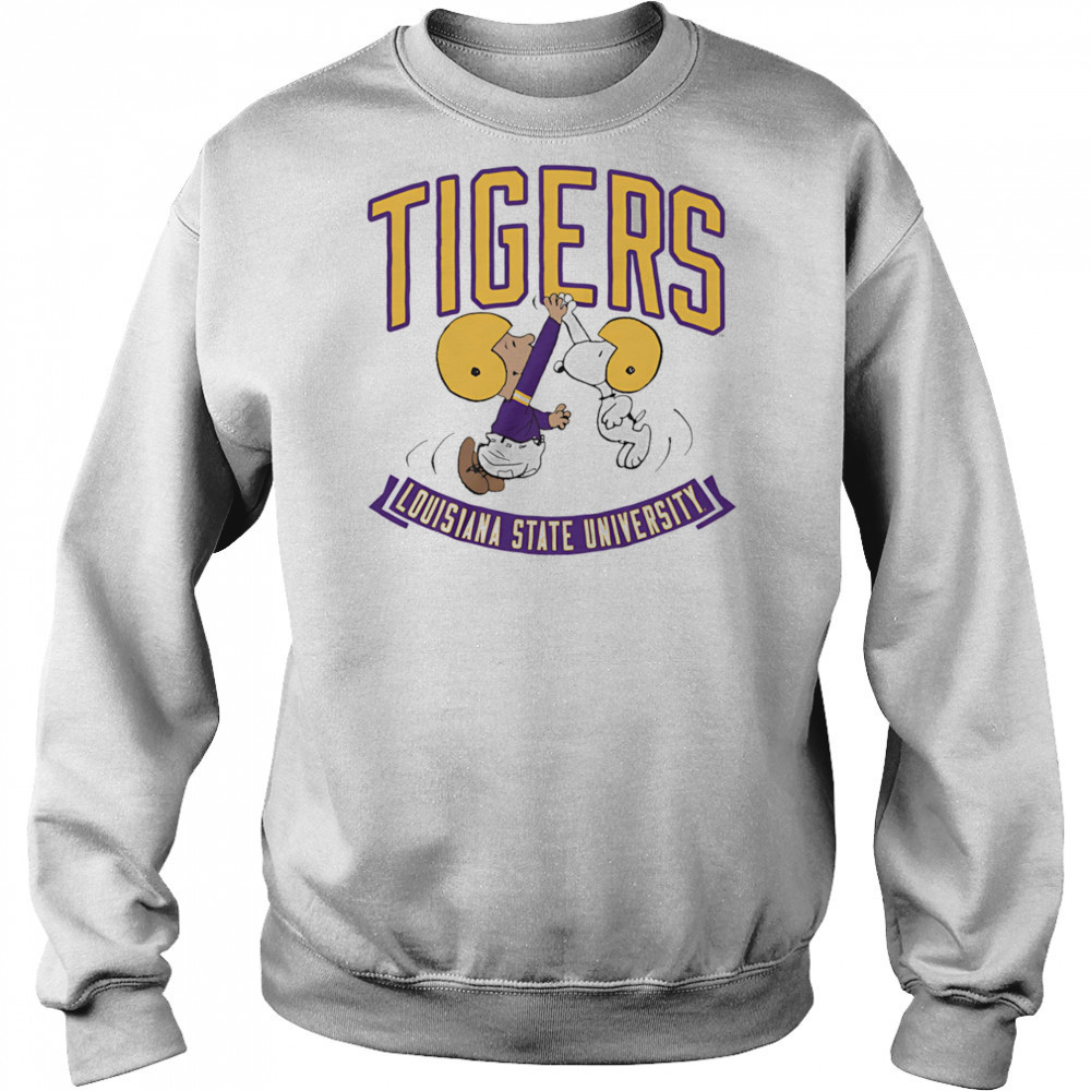 Peanuts x LSU football shirt Hoodie