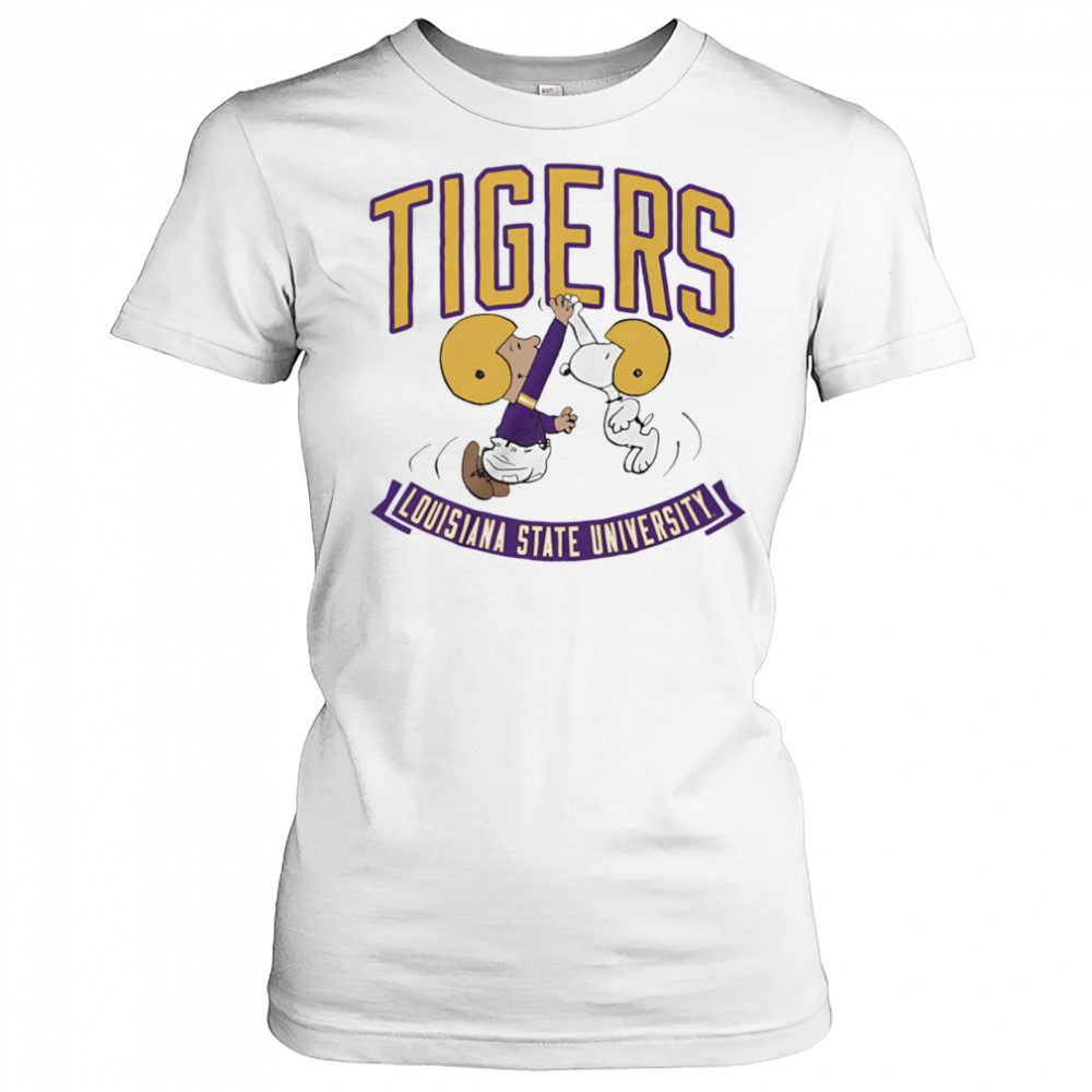 Peanuts x LSU football shirt Women's T-shirt