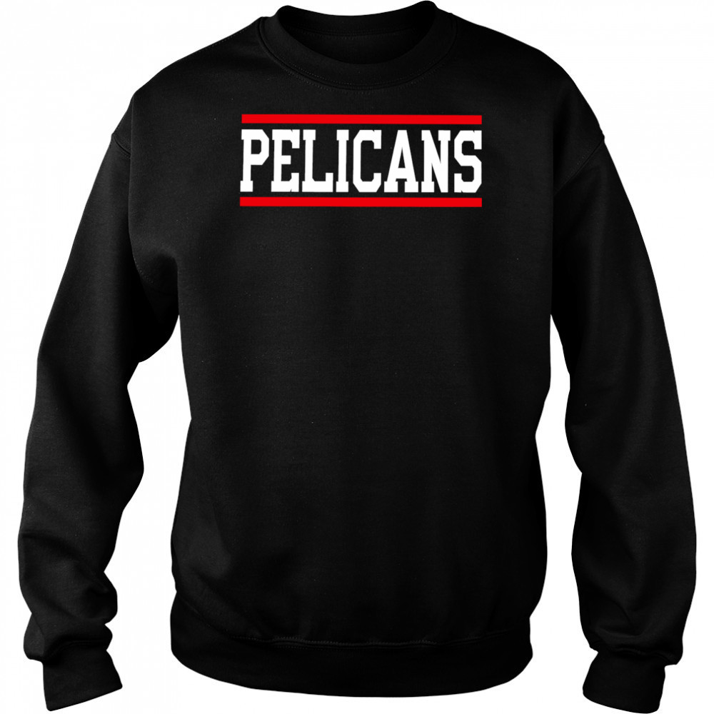 Pelicans horizontal lines shirt Hoodie
